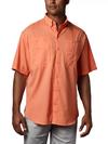 Men’s PFG Tamiami™ II Short Sleeve Shirt Bright Peach