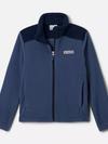 Boys' Castle Dale™ Full Zip Fleece Jacket Dark Mountain, Collegiate Navy