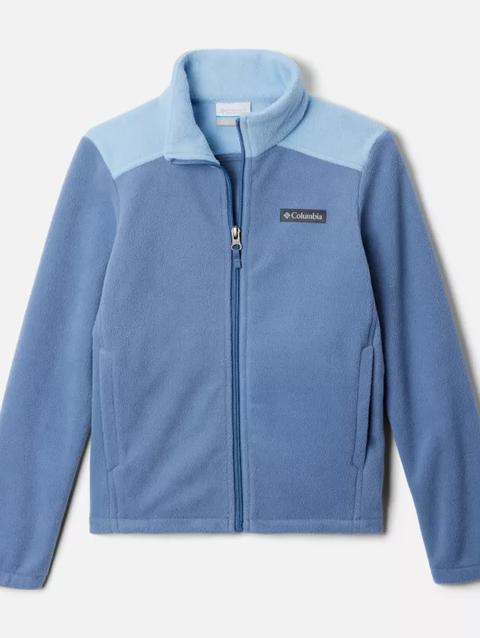 Boys' Castle Dale™ Full Zip Fleece Jacket Bluestone, Jet Stream