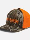 PHG Camo™ Mesh Ball Cap Mossy Oak Bottomland, Blaze Orange Logo