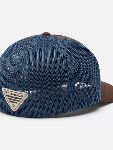 PHG Game Flag™ Mesh Ball Cap Cordovan, Zinc, Waterfowl Flag