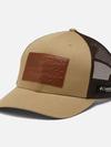 PHG Leather Game Flag™ Snap Back Cap- High Crown Sahara, Cordovan