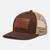 PHG Leather Game Flag™ Snap Back Cap- High Crown Cordovan, Flax