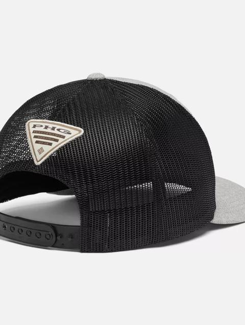 PHG Game Flag™ Mesh Snapback Cool Grey Heather, Black