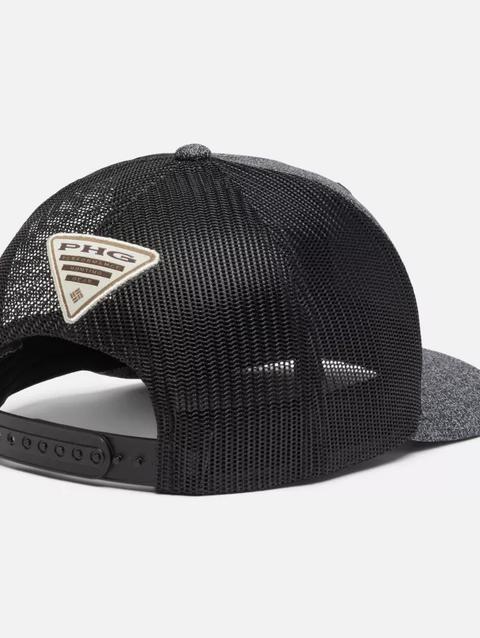 PHG Game Flag™ Mesh Snapback Grill Heather, Black