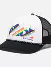 Women's Columbia™ Trucker Snapback Hat White, Black, Outdoor Pride