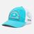 Women's PFG™ Ponytail Patch Snapback Ocean Teal, Fish Friends