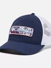 Women's PFG™ Ponytail Patch Snapback Collegiate Navy, Tropamix