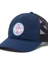 Women's PFG™ Ponytail Patch Snapback Collegiate Navy, PFG 3 Palms