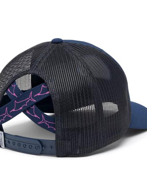 Women's PFG™ Ponytail Patch Snapback Collegiate Navy, PFG 3 Palms