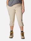 Women's Silver Ridge™ Utility Capris - Plus Size Ancient Fossil