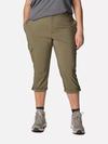 Women's Silver Ridge™ Utility Capris - Plus Size Stone Green