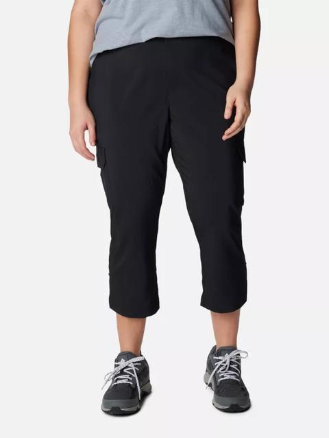 Women's Silver Ridge™ Utility Capris - Plus Size Black