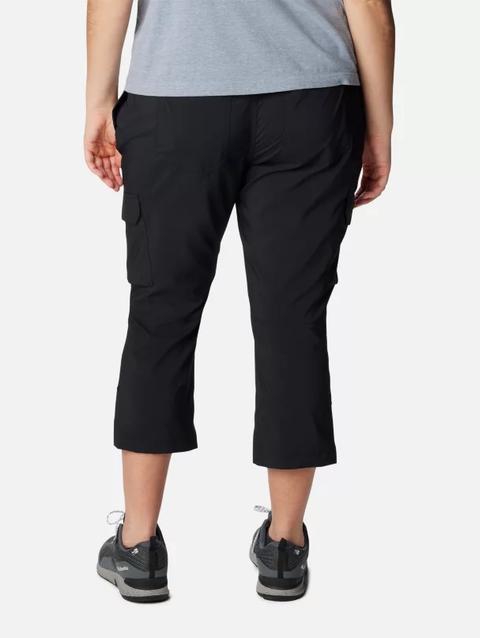 Women's Silver Ridge™ Utility Capris - Plus Size Black