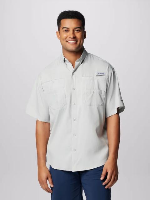 Men’s PFG Tamiami™ II Short Sleeve Shirt - Tall Cool Grey