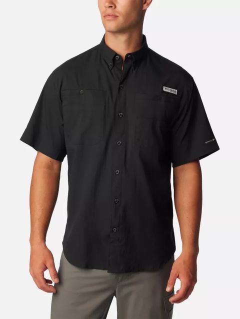 Men’s PFG Tamiami™ II Short Sleeve Shirt - Tall Black