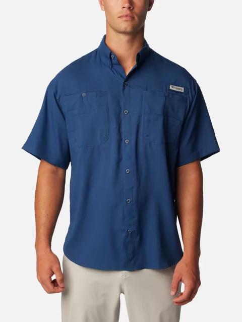 Men’s PFG Tamiami™ II Short Sleeve Shirt - Tall Carbon