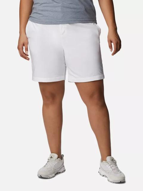 Women's Silver Ridge™ Utility Shorts - Plus Size White