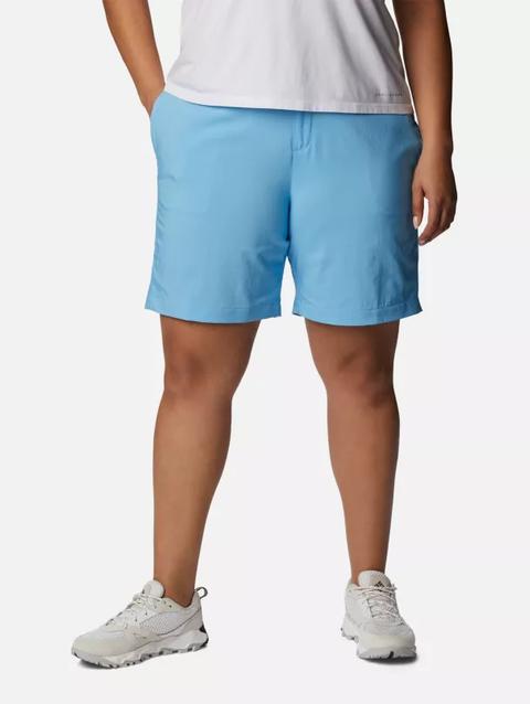 Women's Silver Ridge™ Utility Shorts - Plus Size Vista Blue