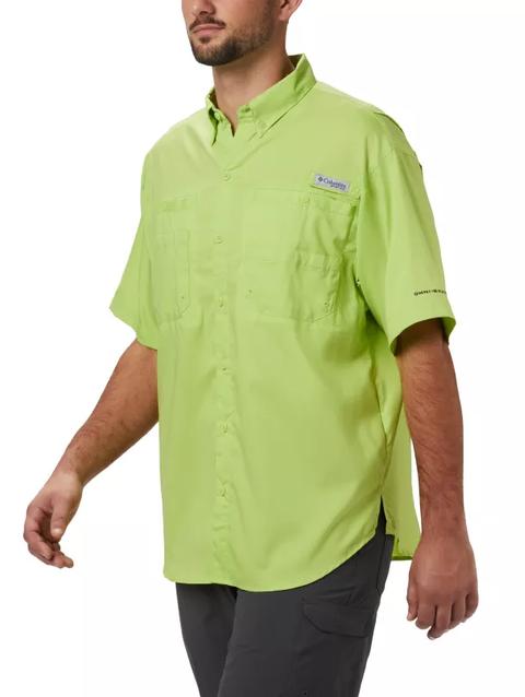 Men’s PFG Tamiami™ II Short Sleeve Shirt - Tall Green Glow