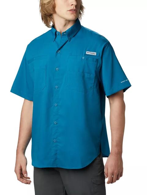 Men’s PFG Tamiami™ II Short Sleeve Shirt - Tall Dark Turquoise