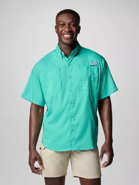 Men’s PFG Tamiami™ II Short Sleeve Shirt - Tall Glaze Green