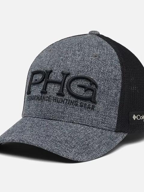 PHG Antlers™ Mesh Ball Cap Grill Heather, Black, PHG Antlers