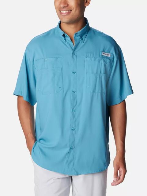 Men’s PFG Tamiami™ II Short Sleeve Shirt - Tall Canyon Blue