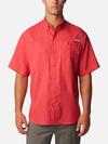 Men’s PFG Tamiami™ II Short Sleeve Shirt - Tall Sunset Red