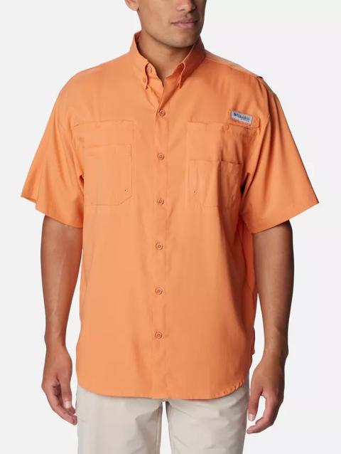 Men’s PFG Tamiami™ II Short Sleeve Shirt - Tall Dusty Orange