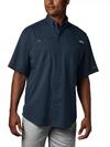 Men’s PFG Tamiami™ II Short Sleeve Shirt - Tall Collegiate Navy