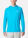 Men's PFG Solar Stream™ Hoodie Ocean Blue