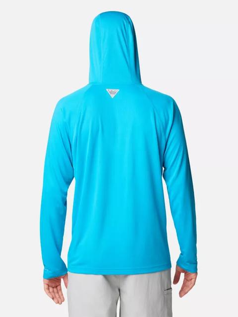 Men's PFG Solar Stream™ Hoodie Ocean Blue