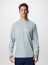 Men's PFG Solar Stream™ Long Sleeve Shirt Crushed Blue