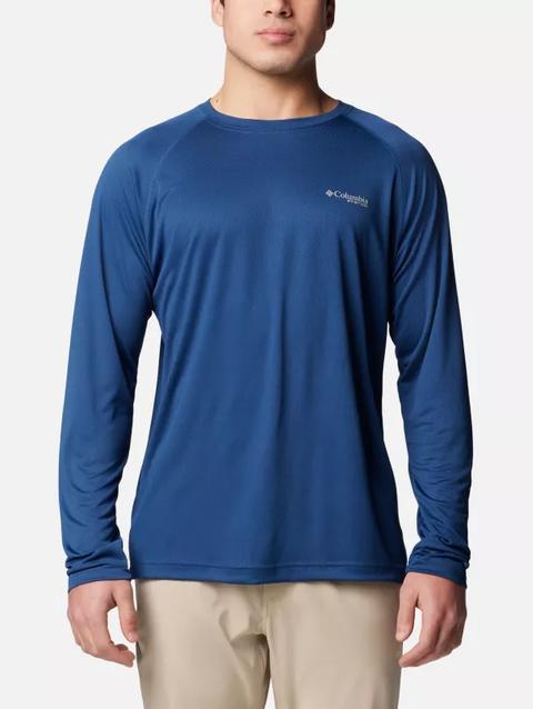 Men's PFG Solar Stream™ Long Sleeve Shirt Carbon