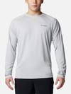 Men's PFG Solar Stream™ Long Sleeve Shirt Cool Grey