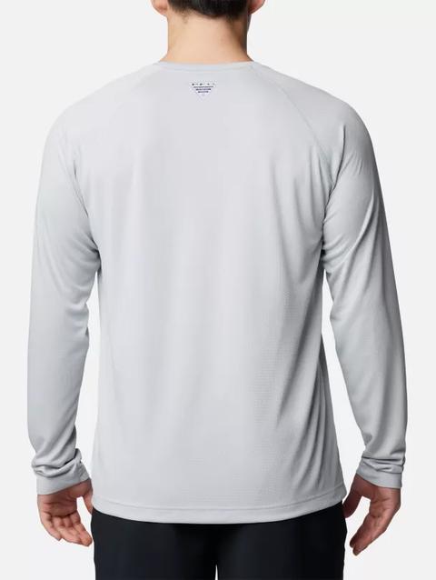 Men's PFG Solar Stream™ Long Sleeve Shirt Cool Grey