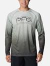 Men's PFG Super Terminal Tackle™ Super Fade Long Sleeve Shirt Cypress Techcamo, Bathymetric SF