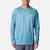 Men's PFG Super Terminal Tackle™ Super Fade Long Sleeve Shirt Canyon Blue, Fish Hooks SFF