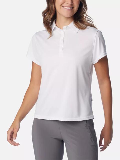 Women's PFG Tidal Tee™ Short Sleeve Polo White