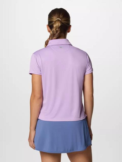 Women's PFG Tidal Tee™ Short Sleeve Polo Hydrangea