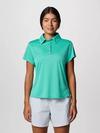 Women's PFG Tidal Tee™ Short Sleeve Polo Glaze Green