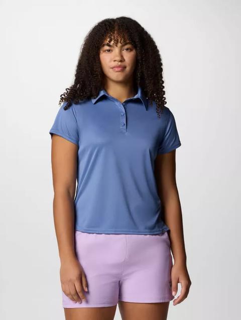 Women's PFG Tidal Tee™ Short Sleeve Polo Bluebell