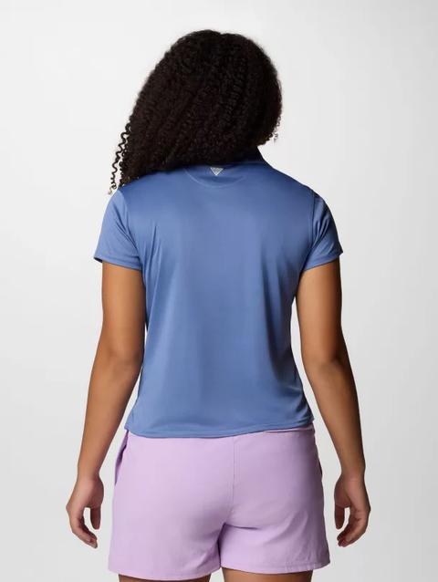 Women's PFG Tidal Tee™ Short Sleeve Polo Bluebell