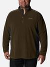 Men's Klamath Range™ II Half Zip Fleece Pullover - Big Olive Green, Shark