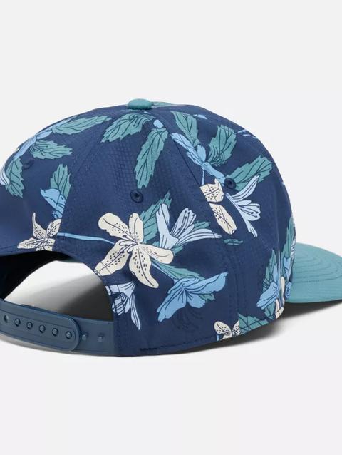 Punchbowl™ Printed Snap Back Collegiate Navy Tiger Lilies