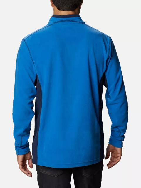 Men's Klamath Range™ II Half Zip Fleece Pullover - Big Bright Indigo, Collegiate Navy