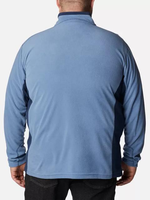 Men's Klamath Range™ II Half Zip Fleece Pullover - Big Bluestone, Collegiate Navy