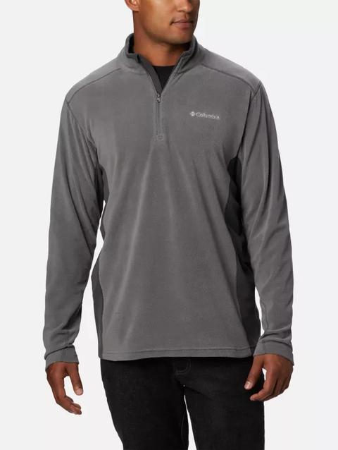 Men's Klamath Range™ II Half Zip Fleece Pullover - Tall City Grey, Shark