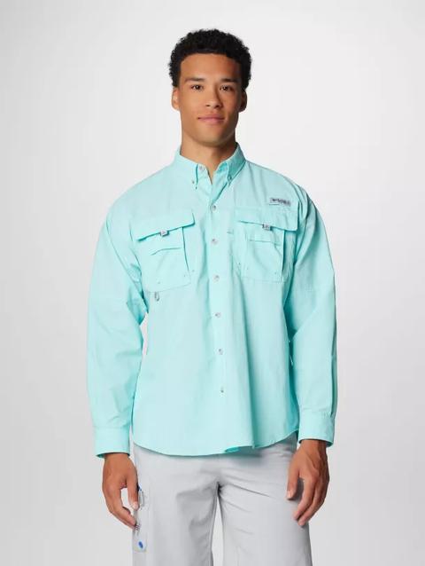 Men’s PFG Bahama™ II Long Sleeve Shirt Gulf Stream